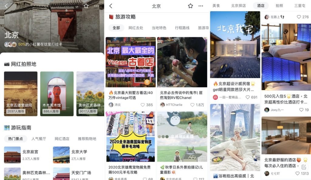 Travel expereinces on RED